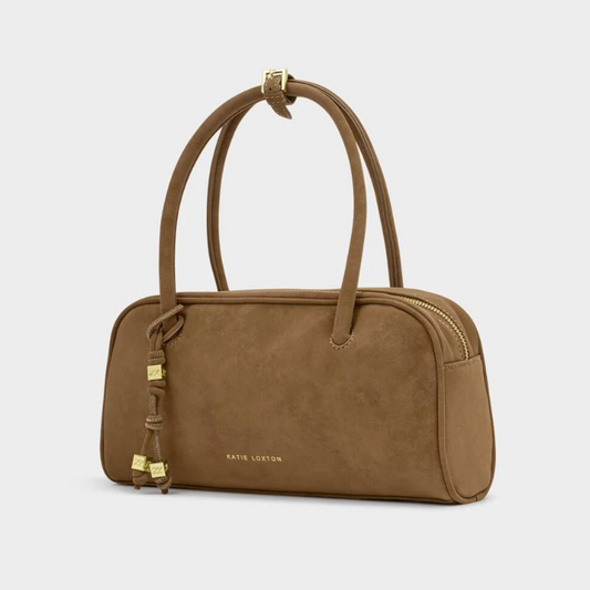 Hadley Suedette Shoulder Tote Bag