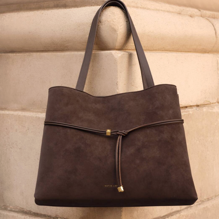 Lori Suedette Tote Bag