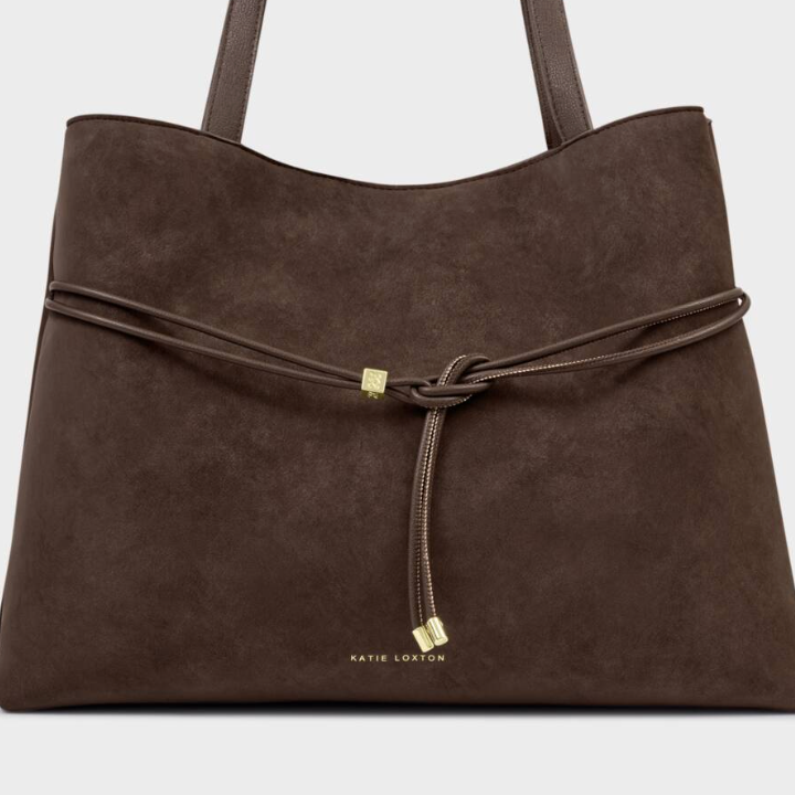 Lori Suedette Tote Bag