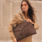 Lori Suedette Tote Bag