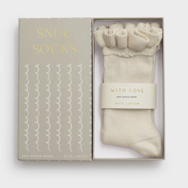 Gift Boxed Socks-Light Taupe