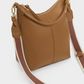 Hallie Satchel Bag-Caramel