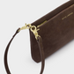 Cord Small Suedette Shoulder Bag