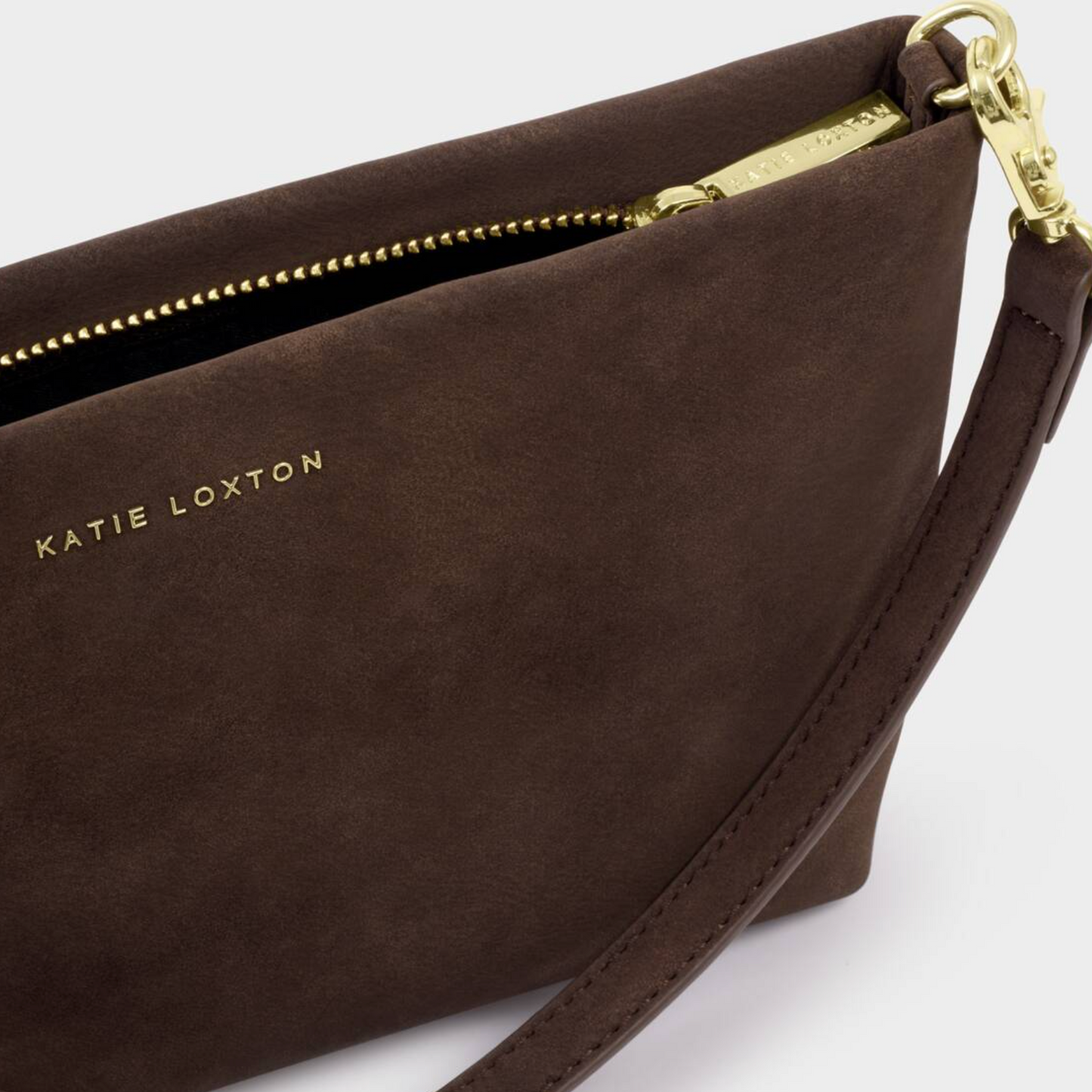 Cord Small Suedette Shoulder Bag
