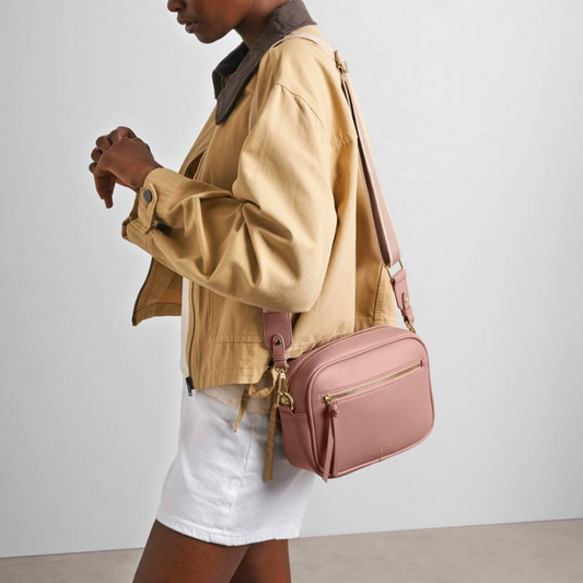 Hallie Crossbody Bag-Pink Heather