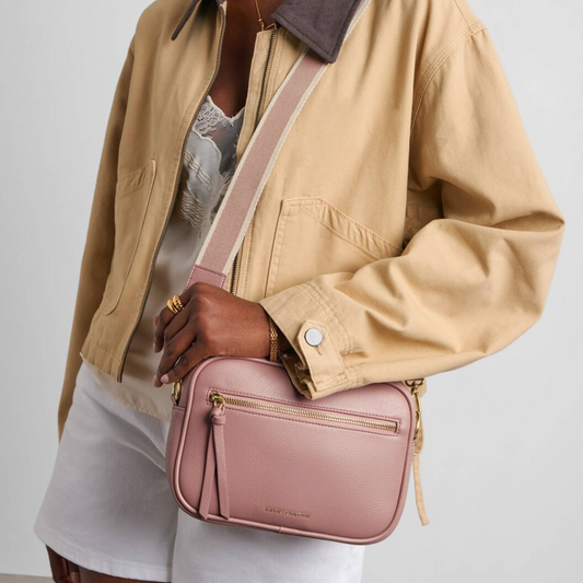 Hallie Crossbody Bag-Pink Heather