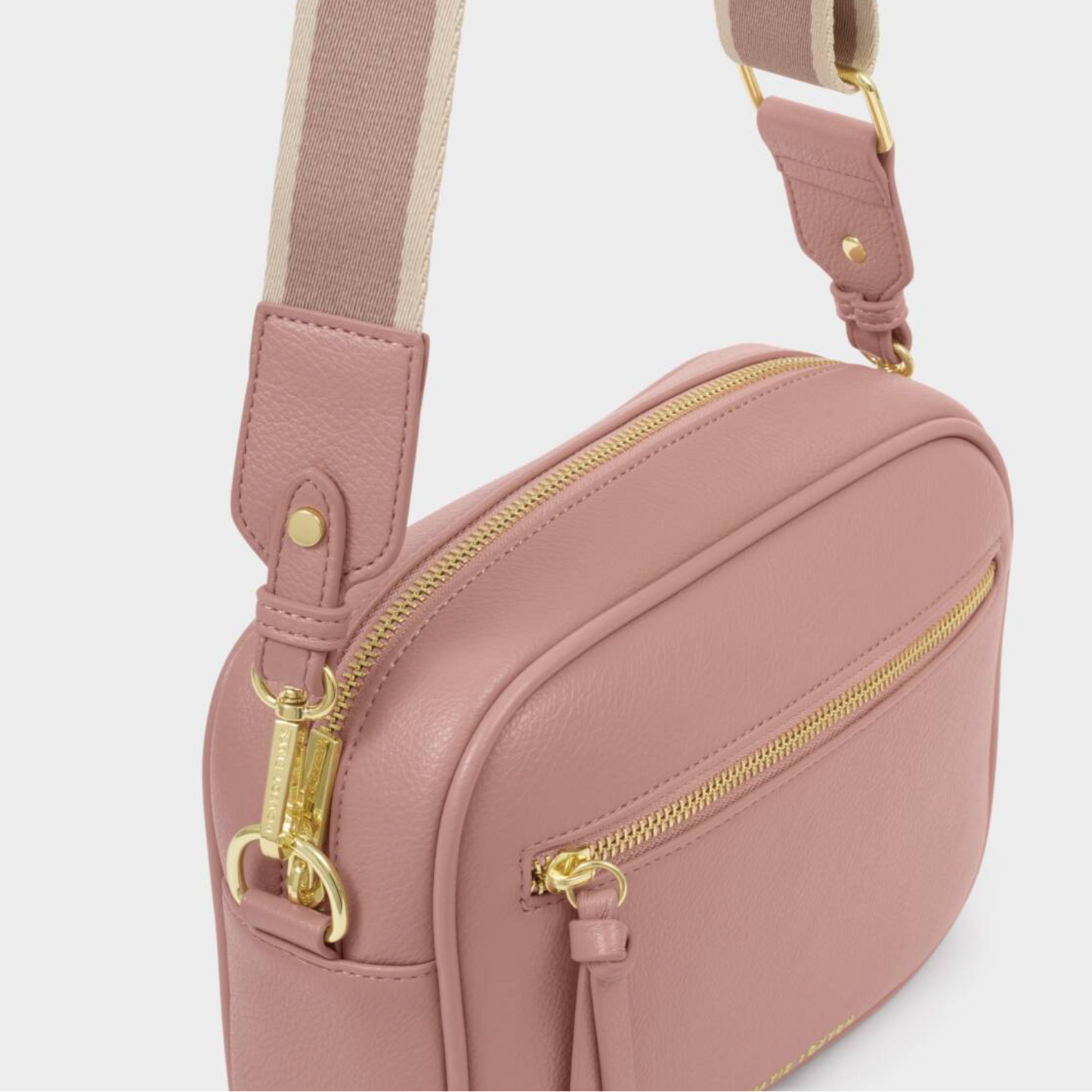 Hallie Crossbody Bag-Pink Heather