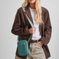 Hallie Small Crossbody-Teal