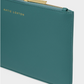 Hallie Wristlet Pouch-Teal