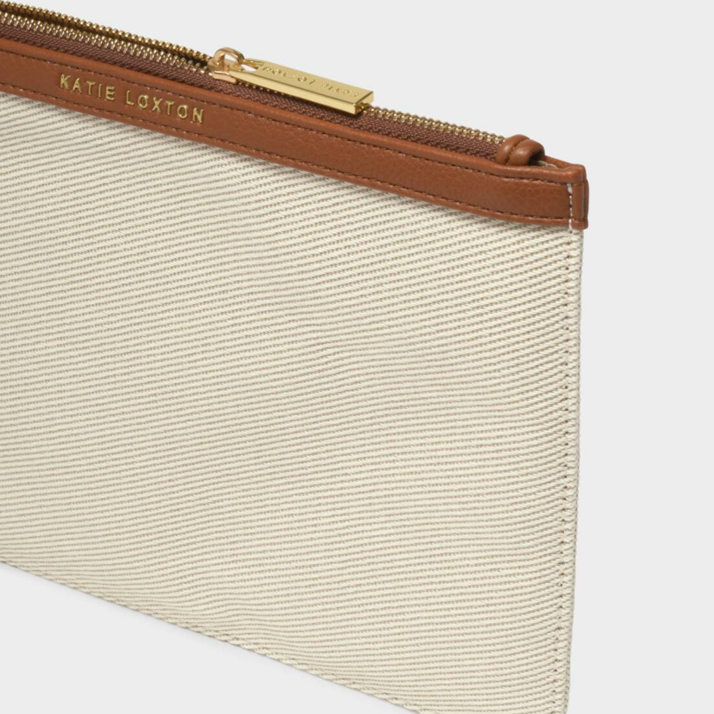 Hallie Canvas Wristlet Pouch