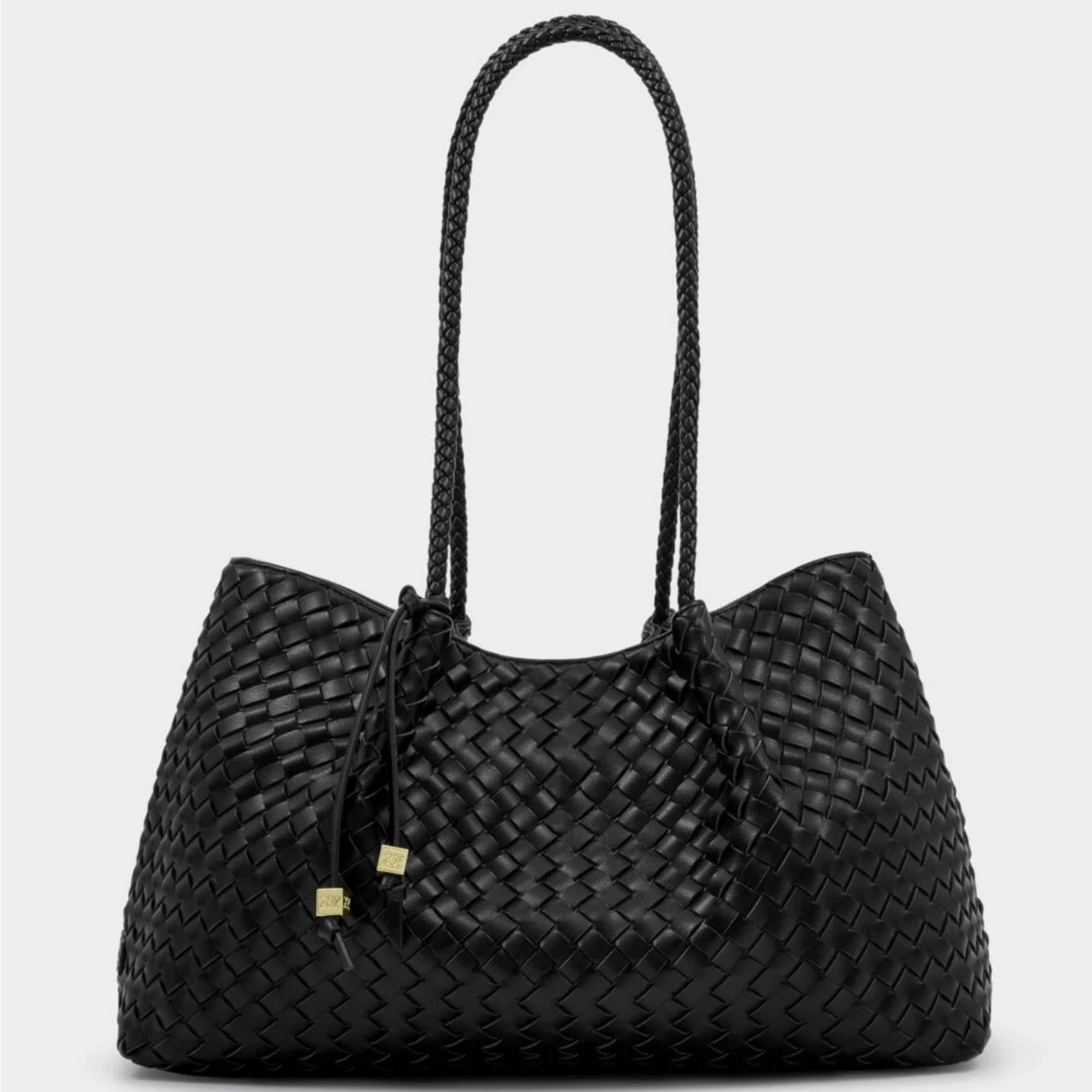 Nova Small Shoulder Tote-Black