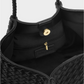 Nova Small Shoulder Tote-Black
