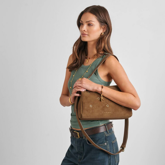 Alize Suedette Shoulder Bag