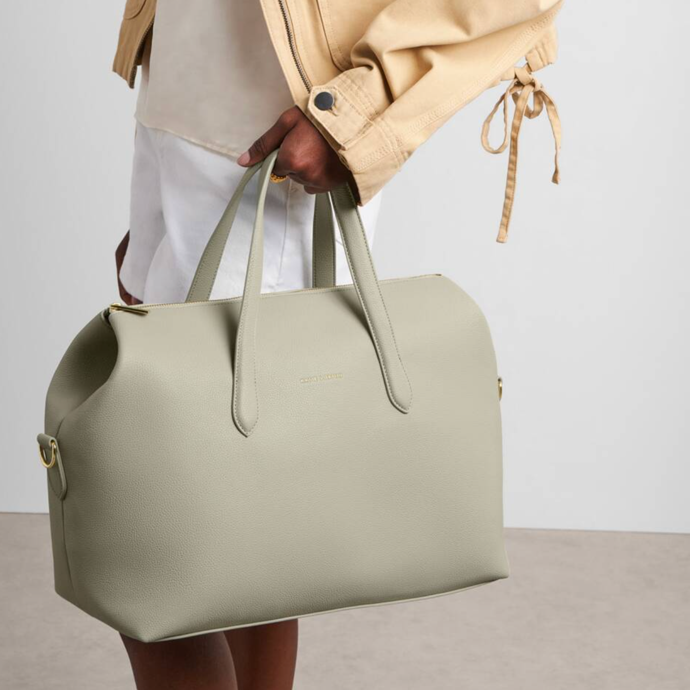 Milan Cabin Bag-Green Mist
