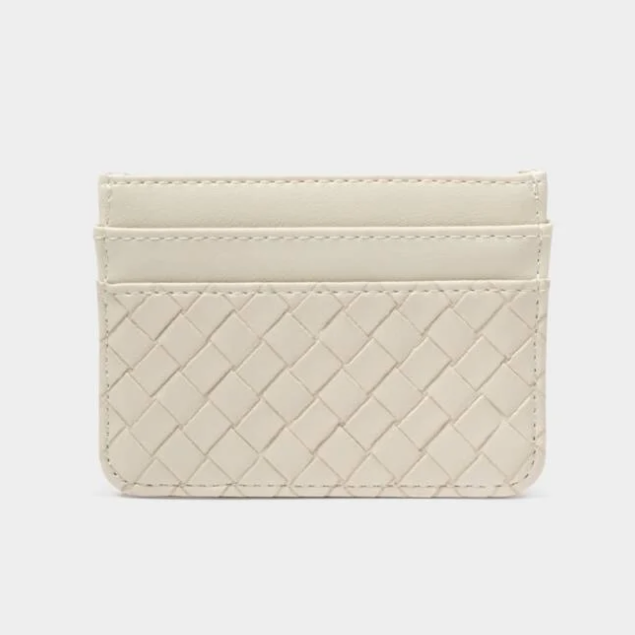 Nova Woven Texture Card Holder-Off White