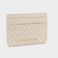 Nova Woven Texture Card Holder-Off White
