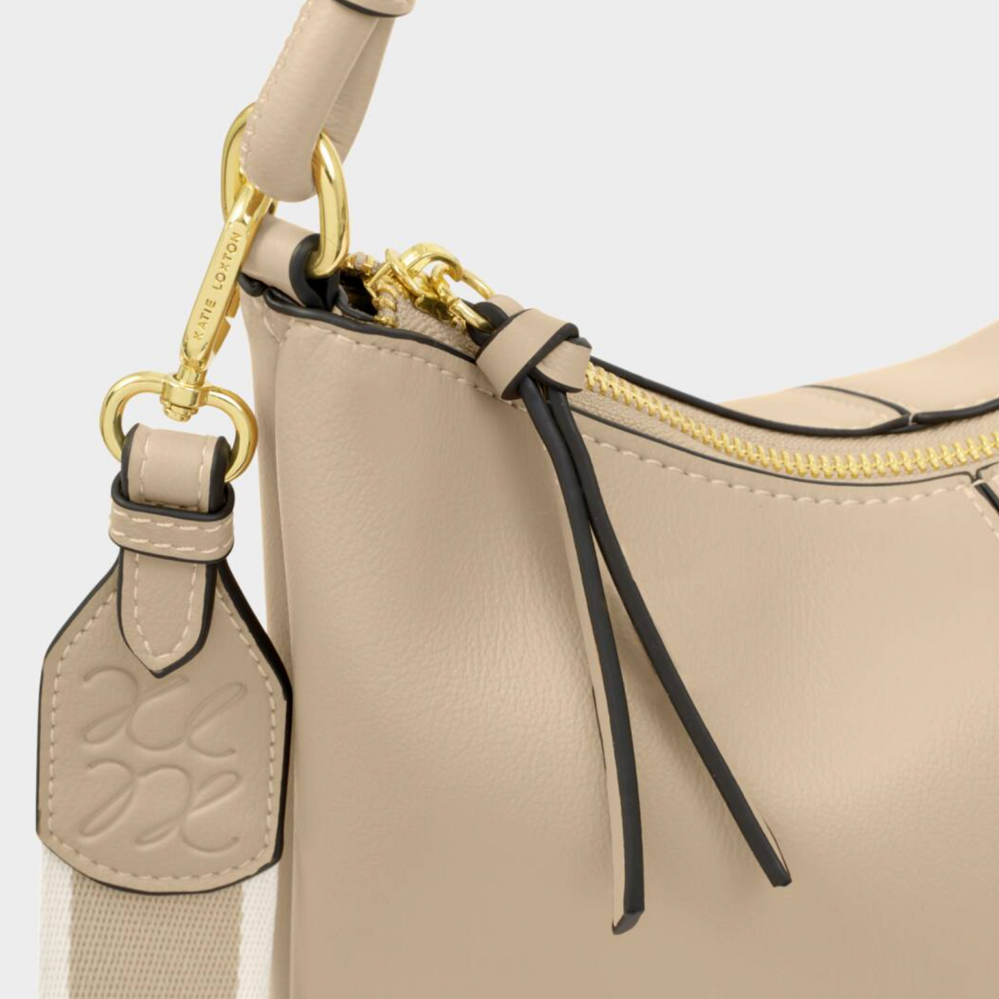 Hallie Satchel Bag-Light Taupe