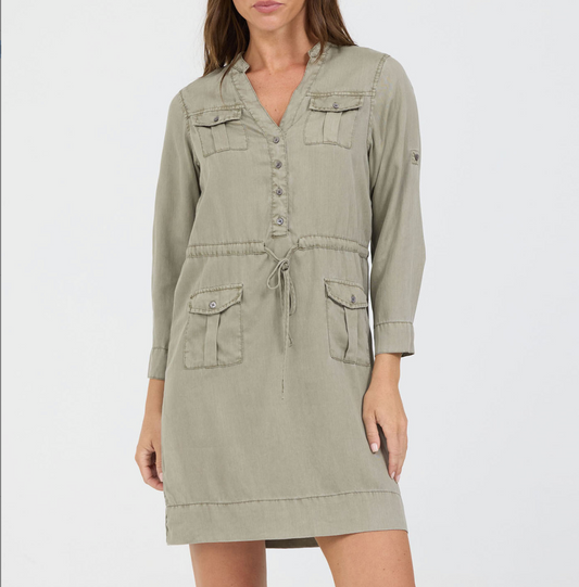 Letty Dress-Vetiver