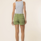 Ashton High Rise Short-Celery