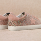 GOLDIE Taupe Sparkle Sneaker