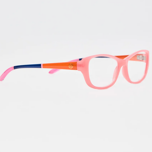 Heather Pink Colorblock Readers