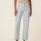 Charlotte High Rise Straight Leg in White
