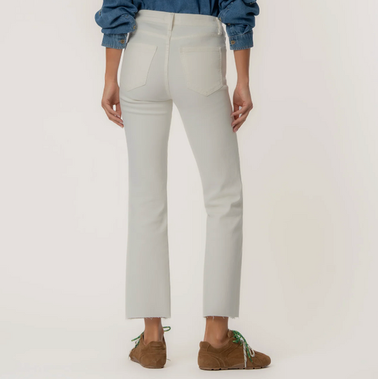Kelsey High Rise Ankle-Ecru