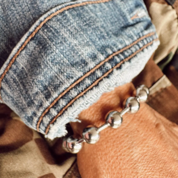 Bead chain bracelet - 7”
