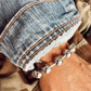 Bead chain bracelet - 7”