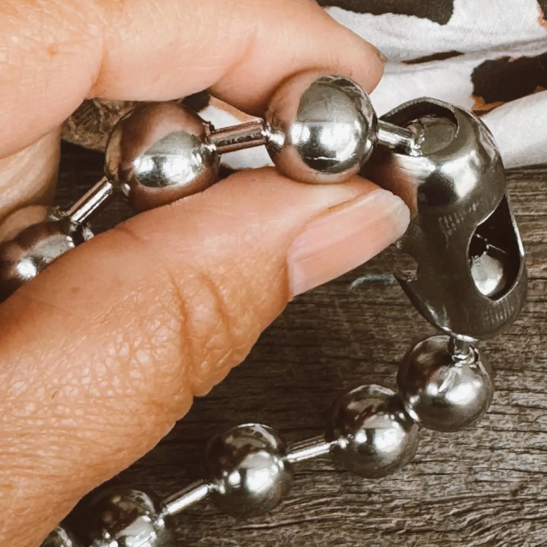 Extra large bead bracelet
