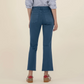 Kelsey Fab Ab Ankle Flare-Ocean Blue
