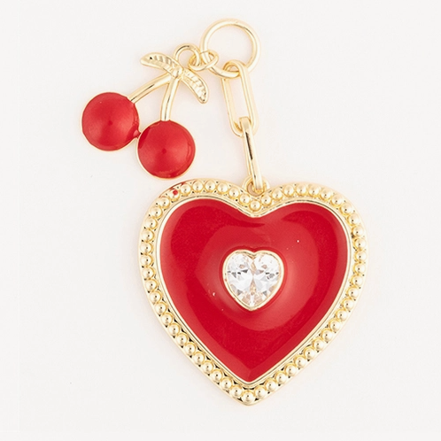 Bag Charm Cherry Collection