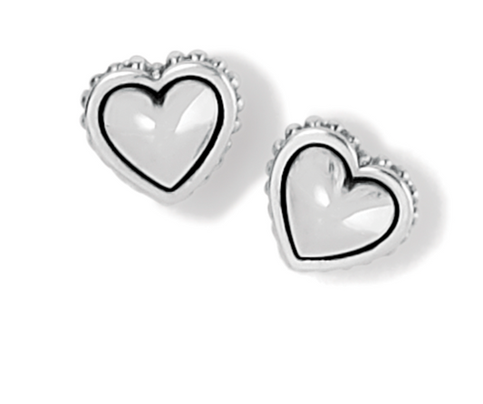 Pretty Tough Petite Heart Post Earrings
