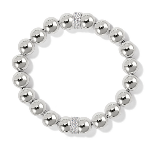 Silver Meridian Stretch Bracelet