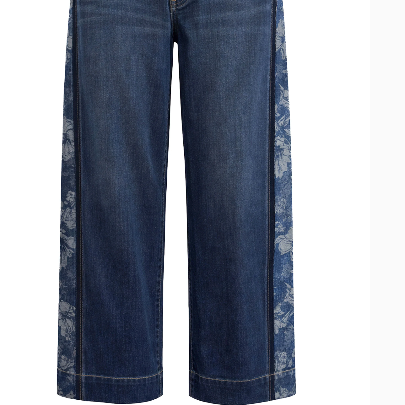 Stride Wide Leg W/ Jacquard Blocking