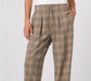 High Rise Crop Trouser W/ Drawstring