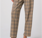 High Rise Crop Trouser W/ Drawstring