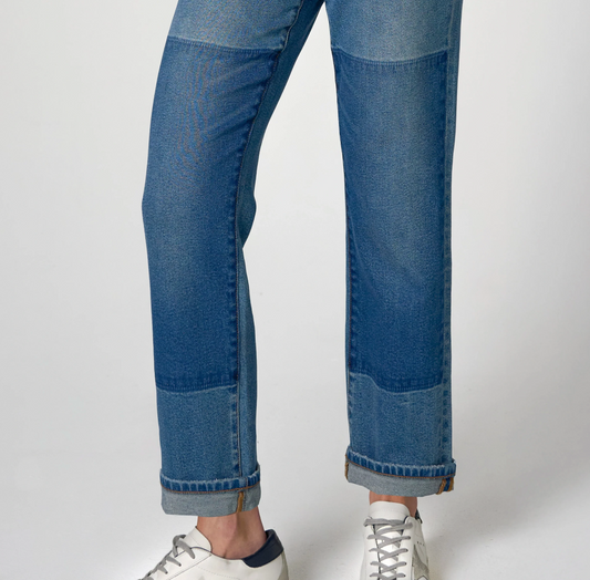Sloane Slouchy Girlfriend Cuffed