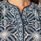 Flutter Sleeve Button Front Knit Top