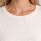 3/4 Sleeve Crew Neck Knit