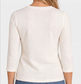 3/4 Sleeve Crew Neck Knit