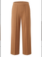 Kayla Pull On Wide Leg Trouser 31"-Rich Camel