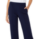 Kayla Pull On Wide Leg Trouser - Navy