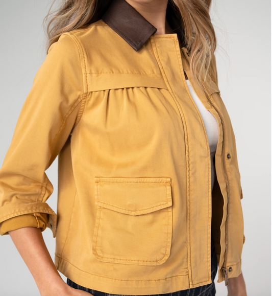 Collared Swing Jacket