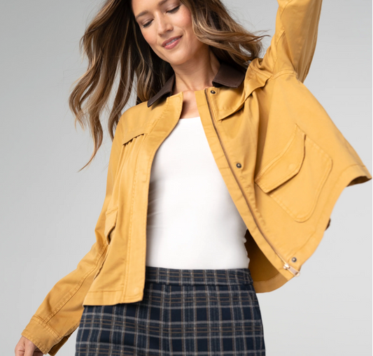 Collared Swing Jacket