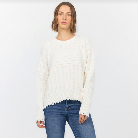 Rania Flag Sweater