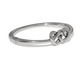 Interlok Linked Hearts Hinged Bangle