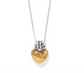 Interlok Love Knot Heart Necklace