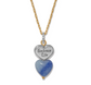 One Heart Duo Heart Petite Necklace