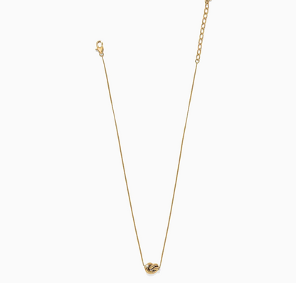 Interlok Single Knot Mini Necklace